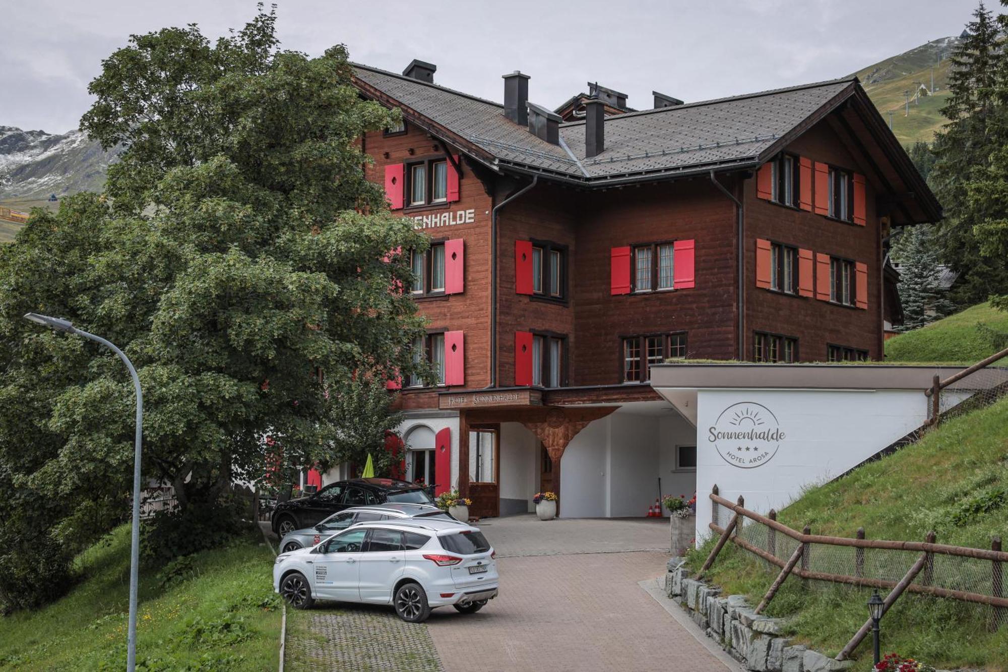 Hotel Sonnenhalde, Arosa Eksteriør bilde